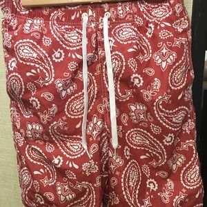Merona Bandana designed Swim Trunks Small